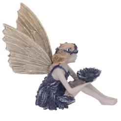 Havedekorationer^Trädgård Solros Fairy Statue Mytisk Fairy Staty Vacker ängelskulptur dekorativ figur