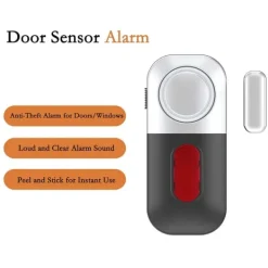 Sale Trådløs dør- og vinduesalarm med batteri, 130dB sikkerhedssystem, effektiv beskyttelse af dit hjem Hjemmealarmsystemer
