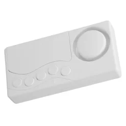 Hjemmealarmsystemer^Trådløs dør- og vinduesalarmsensor Tyverisikring 108 dB Nem installationssikkerhedsalarm til hjemmeskab