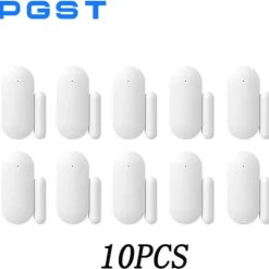 New Trådløs Dørsensor, 433MHz Kommunikation, Nem Installation,10PCS Sensorer Til Sikkerhedssystemer