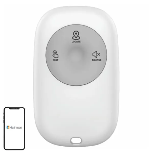 New Trådløs fjernbetjening Heiman HM1RC-W Sammenkoblet Hjemmealarmsystemer