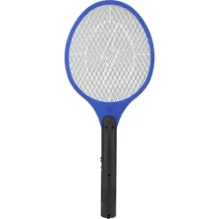 Trådløs Genopladelig Elektrisk Fly Myggesmækker Bug Zapper Racket Insektdræber Blå Fluesmækkere