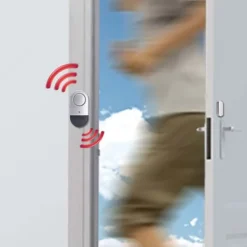 Hjemmealarmsystemer^Trådløs magnetisk alarm sensor til dør og vindue - Forbedret hjemmesikkerhed