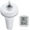 Sale Trådløs Pooltermometer, Bluetooth-forbindelse, Høj præcision for måling af temperatur og luftfugtighed,Trådløs Version Pool- & Spatilbehør