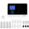 New Trådløst Alarm System, Stemmestyring, Multi-Zone Support,E, EU-stik Hjemmealarmsystemer