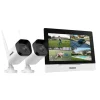 Hot Trådløst CCTV-system, 7-tommer berøringsskærm, tovejskommunikation,5MP 2PCS Kamera Sikkerhedsmonitorer & Videokameraer