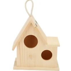 Til Fugle & Småvildt^Træfuglereder Udendørs Fuglehus Avlskasse Fuglebur til Have Baggård Balkon Dekoration