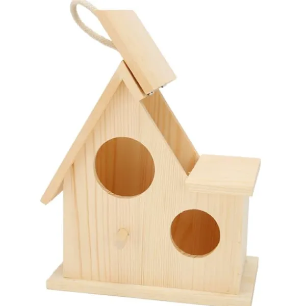 Til Fugle & Småvildt^Træfuglereder Udendørs Fuglehus Avlskasse Fuglebur til Have Baggård Balkon Dekoration