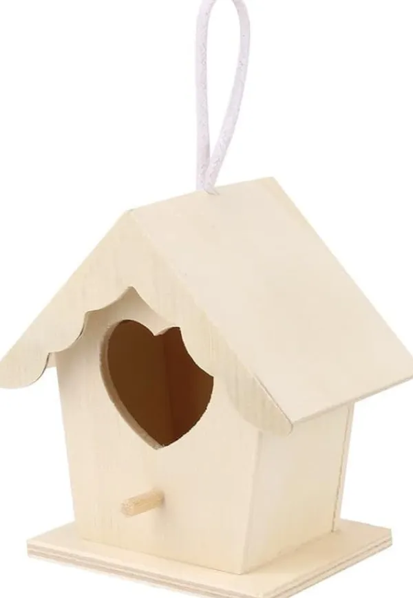 Til Fugle & Småvildt^Träholk for mesar, smukt design, fågelholk - mesholk, mesholk, mesfågelholk, vejrbeständig