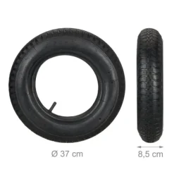 Discount Trillebør hjulsæt, 37x8,5 cm, Sort Haveværktøj