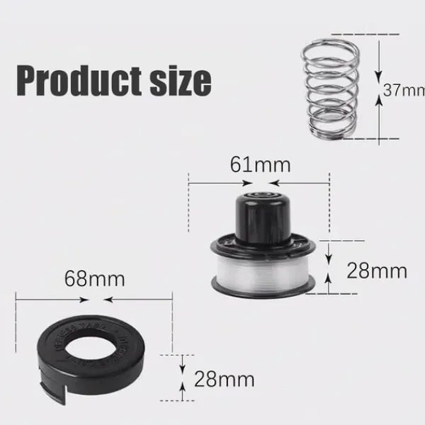 Havemaskiner^Trimmerspole til Black Decker GL250/GL310/GL360 græstrimmer
