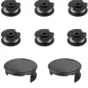 Trimmerspoler og beskyttelsesovertræk til Bosch græstrimmere 6 spools Havemaskiner