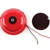 Brandalarm^4-trins metal brandkontrol intern slagtype elektrisk klokke 100db (12V)