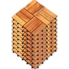 Havedekorationer^Træterrassefliser 30x30 cm 9 stk.