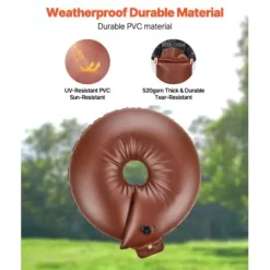 Hot Trævandingspose sæt, 16 gallon, 6-9 timers langsom frigivelse, kraftig PVC Vanding