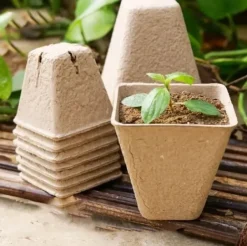 Krukker & Plantebeholdere^Tørvepotter til frøplanter 8 cm 20 stk.