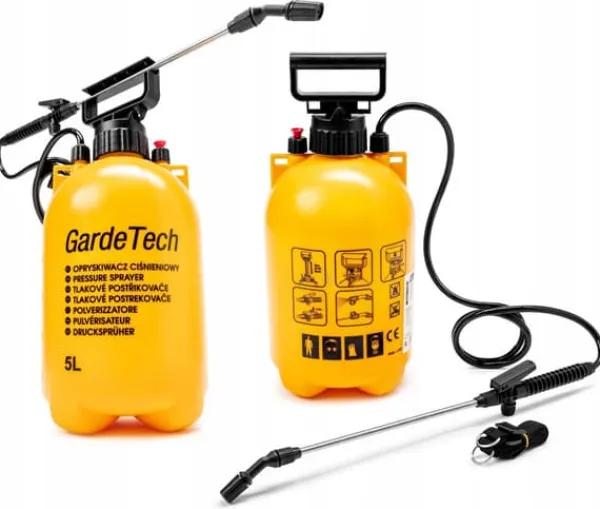 Best TRYKSPRØJTE 5L GARDETECH KRAFTFULD SPRØJTE Haveværktøj