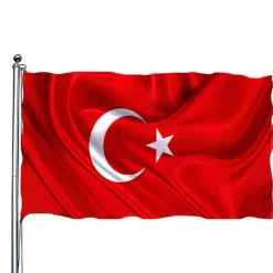 Online Tyrkiet Flag - 150 x 90 cm Flag & Vindposer