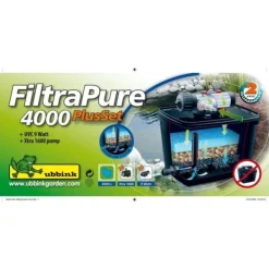 Springvand & Damme^Ubbink FiltraPure 4000 Plus damfiltersæt 26 L 1355971 401418