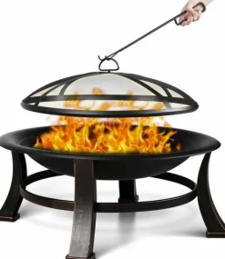 New Udendørs bålpladser, BBQ grill, madlavningsoverflade Pejse