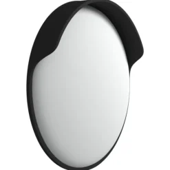 Clearance Udendørs konveks trafikspejl Ø45 cm polycarbonat sort - Trafikspejl - Trafikspejle - Home & Living Sikkerhedsspejle