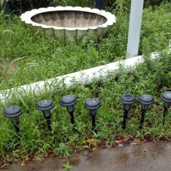 Insektmiddel & Dyreafvisende Middel^Udendørs Solar Mosquito Killer Lampe Elektrisk Bug Zapper Vandtæt Insektfælde Anti Myg Lys Haveplæne Myggefælde