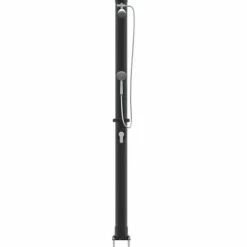 Discount Udendørs solbruser i sort - Stilfuld og funktionel | Materiale: PVC og aluminium | Højde: 217 cm Spa & Udendørsbad