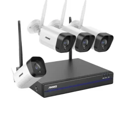 New Udendørs Wifi Overvågningskamera, To-vejs lyd, Natvision, 0TB Sikkerhedsmonitorer & Videokameraer