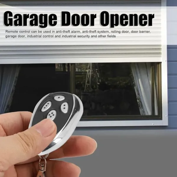 Clearance Udskiftning af garagefjernbetjening, 433,92 MHZ 27A 12V 100m rækkevidde Garageportfjernbetjening Klon Duplikator Universal Klon Elektrisk Dør Garagep | CDON Skure, Garager & Carports