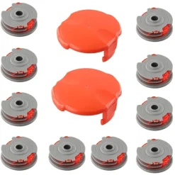 Havemaskiner^Udskiftning af trimmerspole og -snøre til Flymo FLY021 10 spools