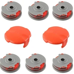 Udskiftning af trimmerspole og -snøre til Flymo FLY021 6 spools Havemaskiner