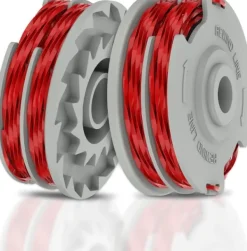 Udskiftning af trimmerspole og -snøre til Flymo FLY021 6 spools Havemaskiner