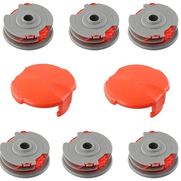 Havemaskiner^Udskiftning af trimmerspole og -snøre til Flymo FLY021 6 spools