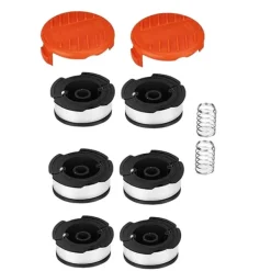 Hot Udskiftning af trimmertråd spolesæt til BLACK+DECKER AF-100 6 spools Havemaskiner