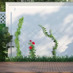 Buer, Spalier, Lysthuse Uden Tag^Udtrækkeligt espalier sæt, 180x30x1 cm, naturlig brun