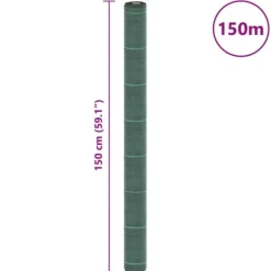 Best Ukrudtsdug - Slidstærk og UV-stabiliseret | Størrelse: 1,5x150 m | Farve: Grøn Haveduge