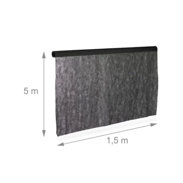 Haveduge^Ukrudtsdug, 150x5000 cm, Sort
