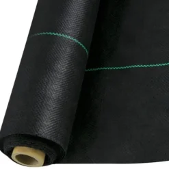 Haveduge^Ukrudtsdug, 200x9144 cm, Sort, Polypropylenstof
