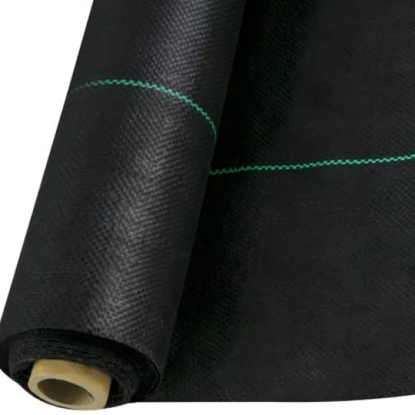 Haveduge^Ukrudtsdug, 200x9144 cm, Sort, Polypropylenstof