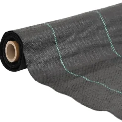 New Ukrudtsdug 2x200 m - Slidstærk PP | Farve: Sort | Størrelse: 200 m x 2 m Haveduge