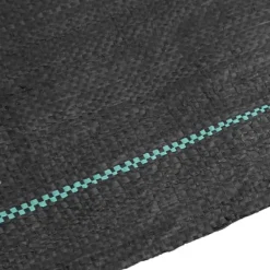 New Ukrudtsdug 1,5x10 m - Slidstærk og UV-stabiliseret PP | Farve: Sort Haveduge