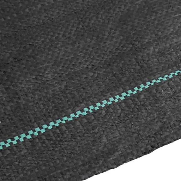 New Ukrudtsdug 1,5x10 m - Slidstærk og UV-stabiliseret PP | Farve: Sort Haveduge