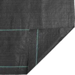 New Ukrudtsdug 1,5x10 m - Slidstærk og UV-stabiliseret PP | Farve: Sort Haveduge