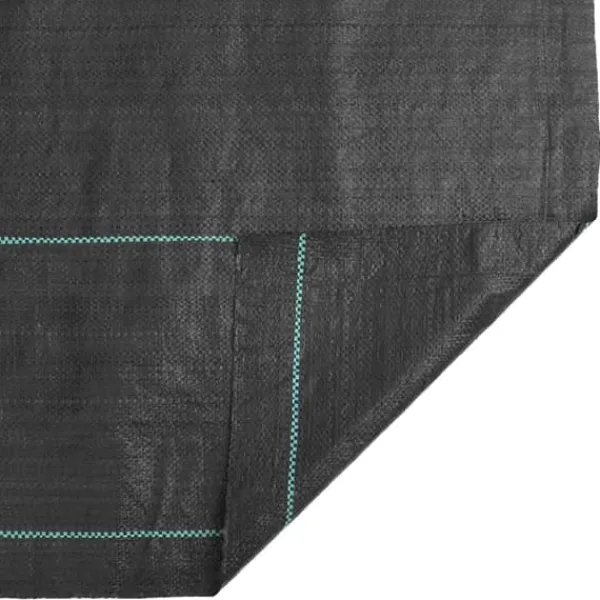 New Ukrudtsdug 1,5x10 m - Slidstærk og UV-stabiliseret PP | Farve: Sort Haveduge