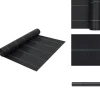 Best Ukrudtsduge - Living ukrudtsdug 2x25 m PP sort Haveduge