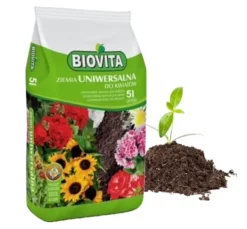 Jord & Sand^Universal havejord 5,5-6,5 pH til blomster 5 l