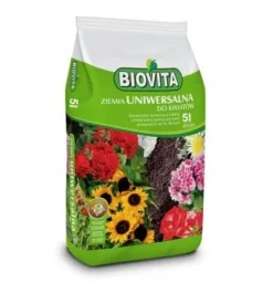 Jord & Sand^Universal havejord 5,5-6,5 pH til blomster 5 l