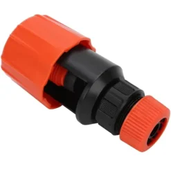 Vanding^Universal Haveslangetilslutning Køkkenhane Adapter Vanding Vandingsværktøj Orange
