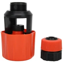 Vanding^Universal Haveslangetilslutning Køkkenhane Adapter Vanding Vandingsværktøj Orange