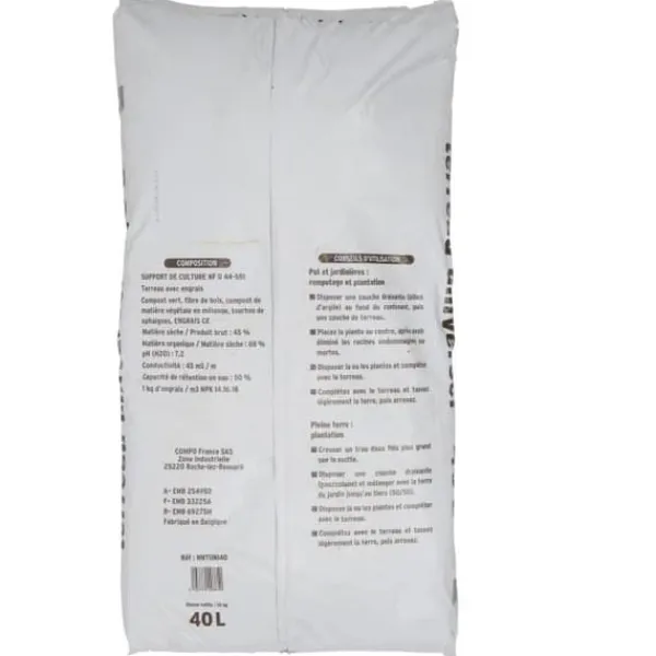 Online Universal planteringsjord 40 l Jord & Sand